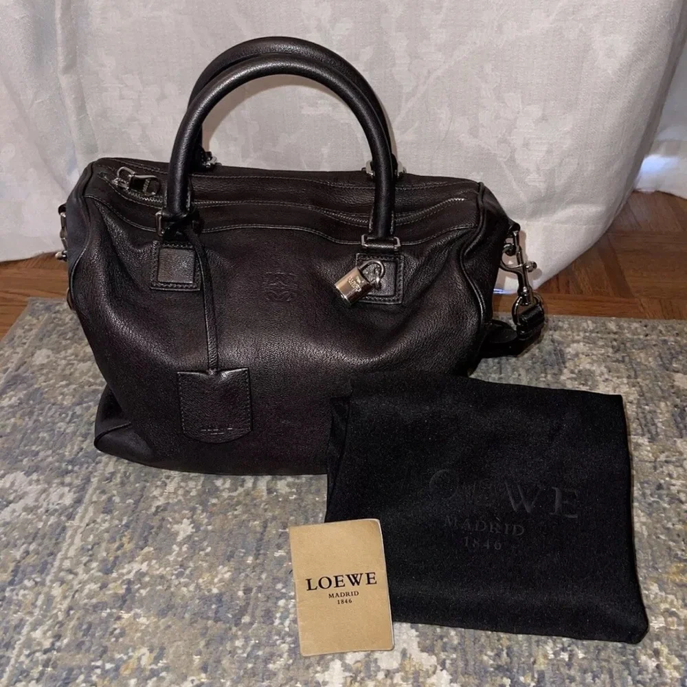 LOEWE Grain Leather Boston Bag - GREAT Condition! - Picture 13 of 13